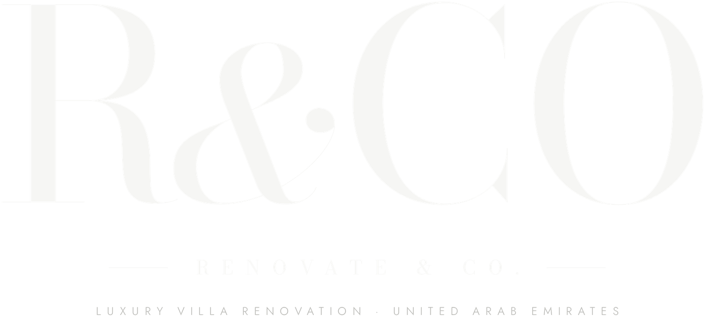 R&CO, Renovate & Co. Luxury villa renovation, United Arab Emirates